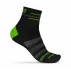 SOX sosete sport, negru-verde