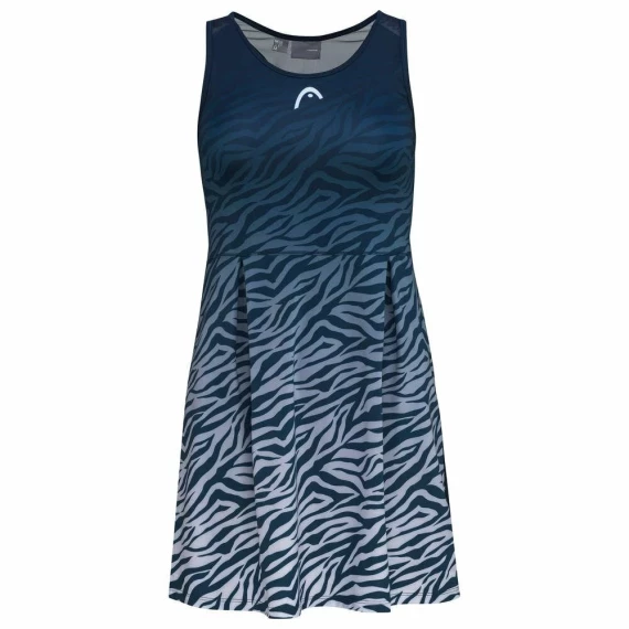 Spirit Dress Women rochie pentru femei, albastru inchis-alb