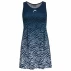Spirit Dress Women rochie pentru femei, albastru inchis-alb