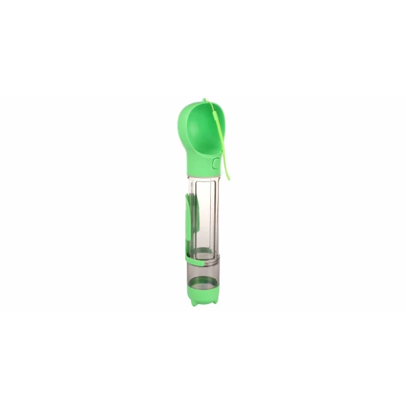 Sticla de apa pentru caini Tripper verde