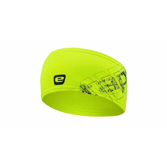 Stix sportovní čelenka žlutá fluo-černá