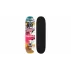 Street Natives skateboard, alb-galben