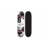 Street Natives skateboard, negru-rosu
