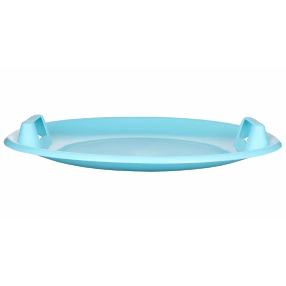 Superstar plastic sledge disc azure