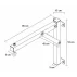 Suport pivotant pentru sacul de box BP32