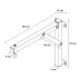 Suport pivotant pentru sacul de box BP32