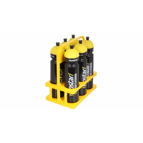 Suport pliabil pentru sticle  Merco Holder 6, galben