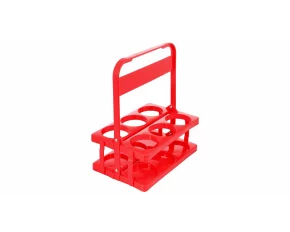 Suport pliabil pentru sticle Merco Holder 6, rosu