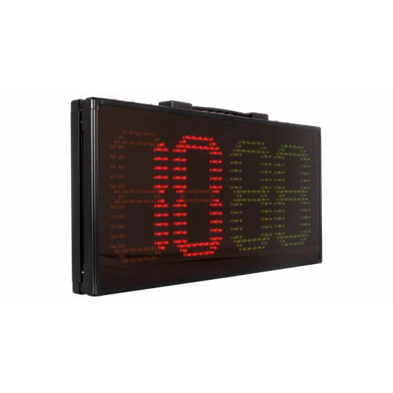 Tabela electronica schimbari jucatori, Double LED