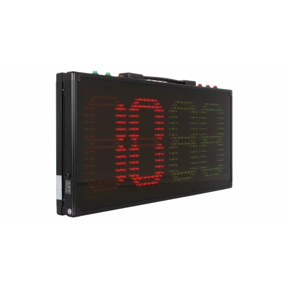 Tabela electronica schimbari jucatori, Double LED