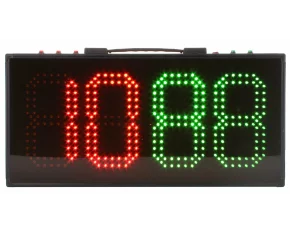 Tabela electronica schimbari jucatori, Double LED