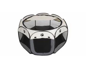 Tarc animale de companie Pet Octagonal alb-gri