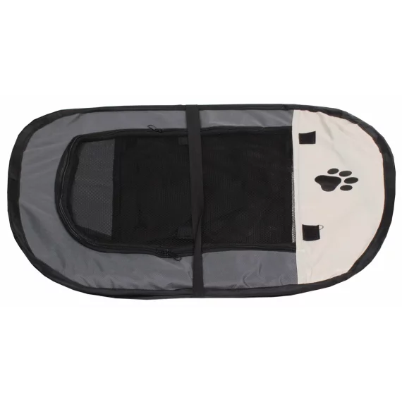 Tarc animale de companie Pet Octagonal alb-gri