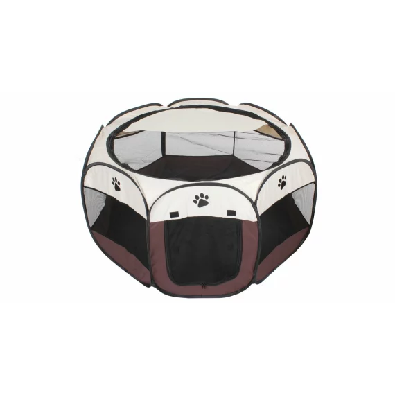 Tarc animale de companie Pet Octagonal maro