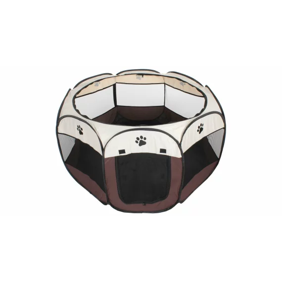 Tarc animale de companie Pet Octagonal maro