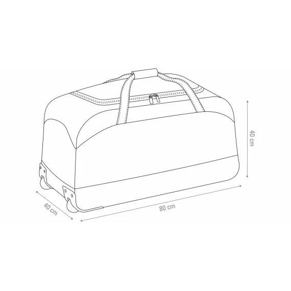 Team Trolley Bag geanta de calatorie cu roti