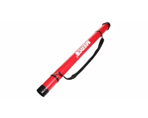 Tub colector mingi tenis de camp, Merco Pick Up Logo, pentru 16 mingi, rosu