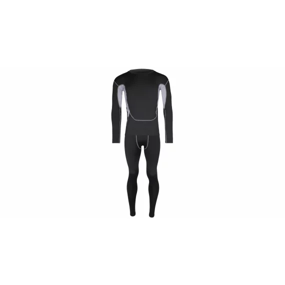 Thick Warm set underwear fitness, gri