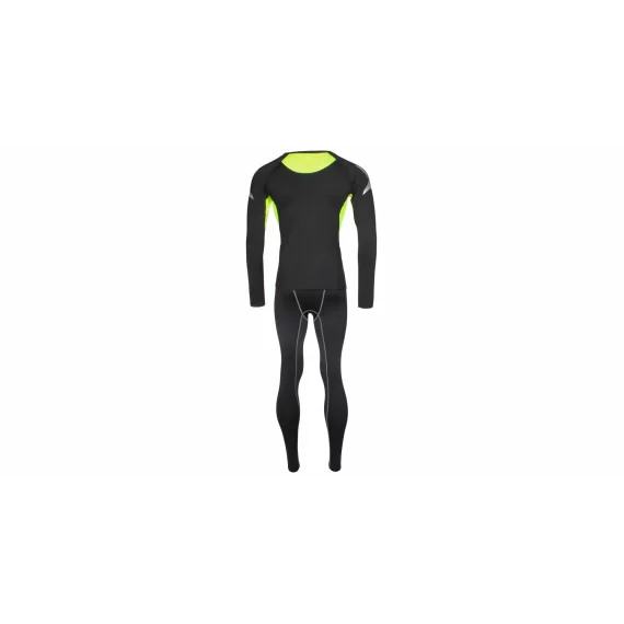Thick Warm set underwear fitness verde