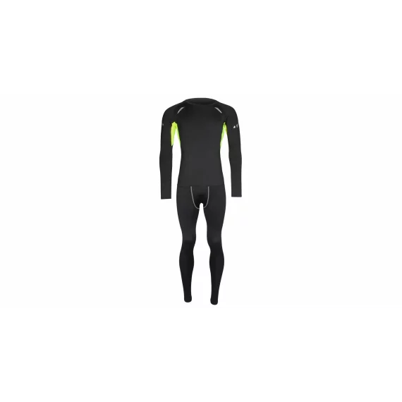 Thick Warm set underwear fitness verde