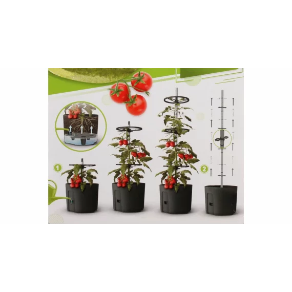 Ghiveci pentru cresterea rosiilor, Tomato 39 cm, bej
