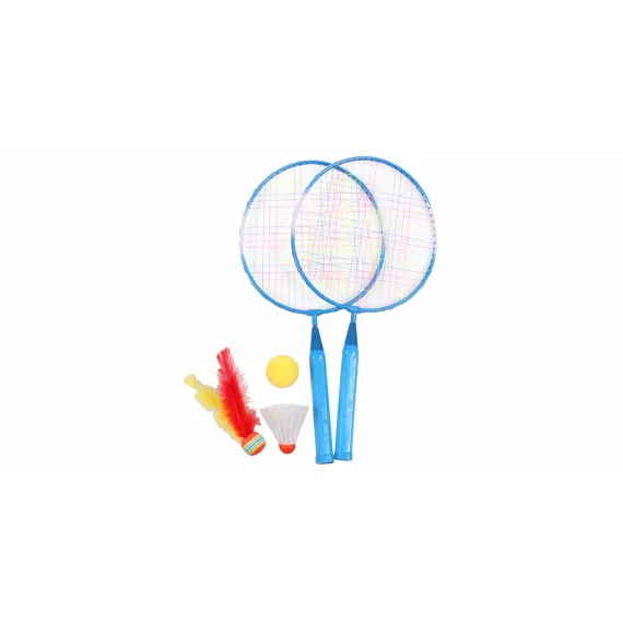 Training Set JR set de badminton, albastru