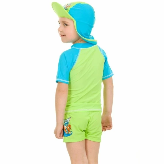 Tricou cu protectie UV Surf Club rosu