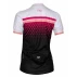 Tricou Diamond de ciclism, alb-roz
