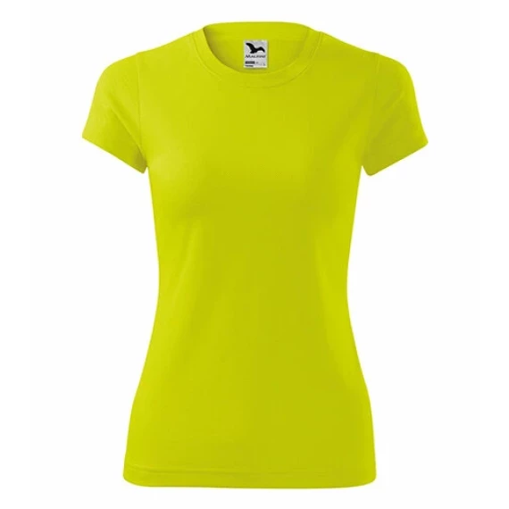 Tricou femei Fantasy galben neon