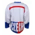 Tricou hochei CZ Nagano 1998, alb