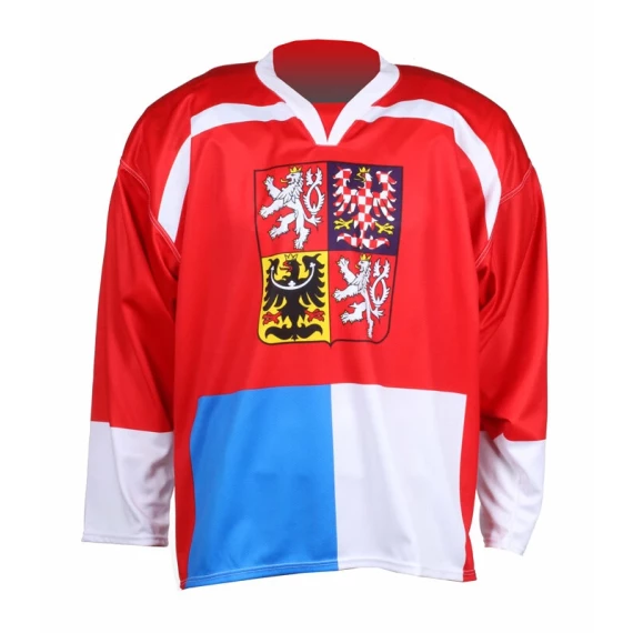 Tricou hochei CZ Nagano 1998 rosu