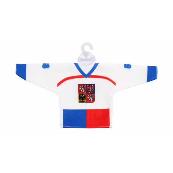 Tricou Replica Mini Ice Hochei CZ Nagano 1998 alb