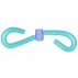 Trimmer Tool instrument de picioare si pectorial, albastru