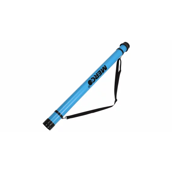 Tub colector mingi tenis de camp, Merco Pick Up Logo, pentru 16 mingi, albastru