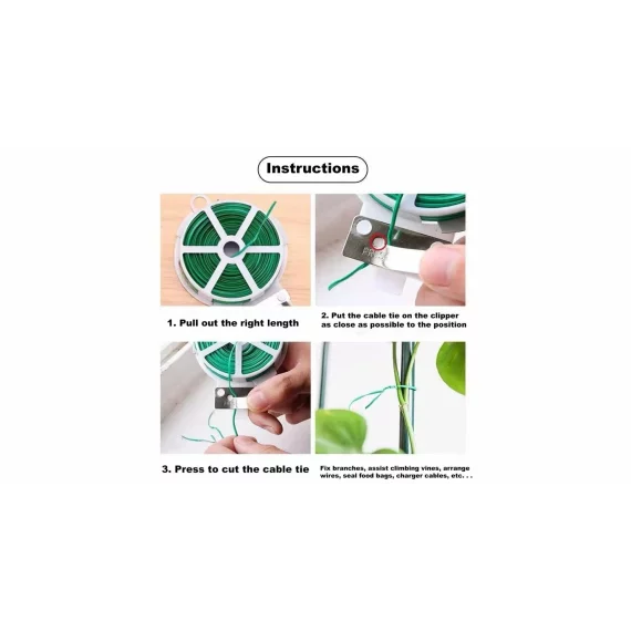 Twist 50 de sarma de legare pentru gradina