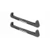 Two-piece blade covers protectii lame patine, negre