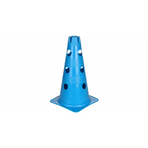 Con sport cu gauri pentru antrenament Merco Vario, 30 cm, albastru