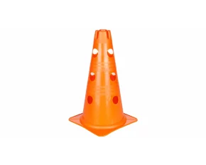 Con sport cu gauri pentru antrenament Merco Vario, 30 cm, portocaliu