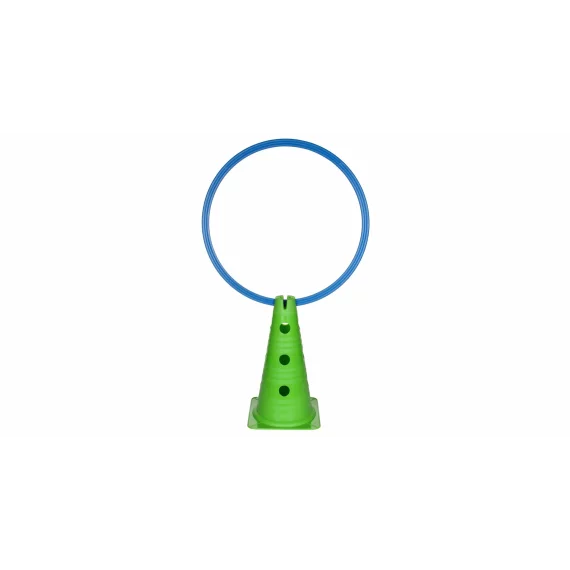 Con sport cu gauri pentru antrenament Merco Vario, 30 cm, verde