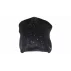Velour caciula de iarna pentru copii, neagra