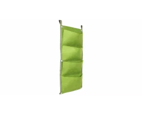 Vertical Grow Bag 4 sac de plantare pentru perete, verde