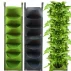 Vertical Grow Bag 7 sac de plantare pentru perete, verde