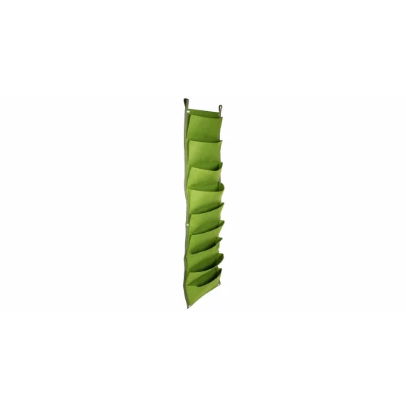 Vertical Grow Bag 9 sac de plantare pentru perete, verde