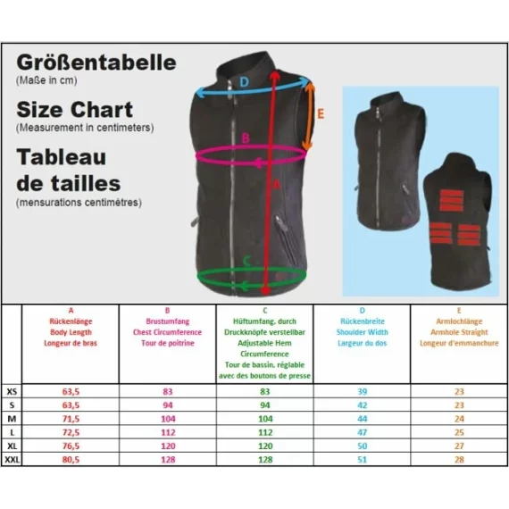 Vesta incalzita Thermo Vest