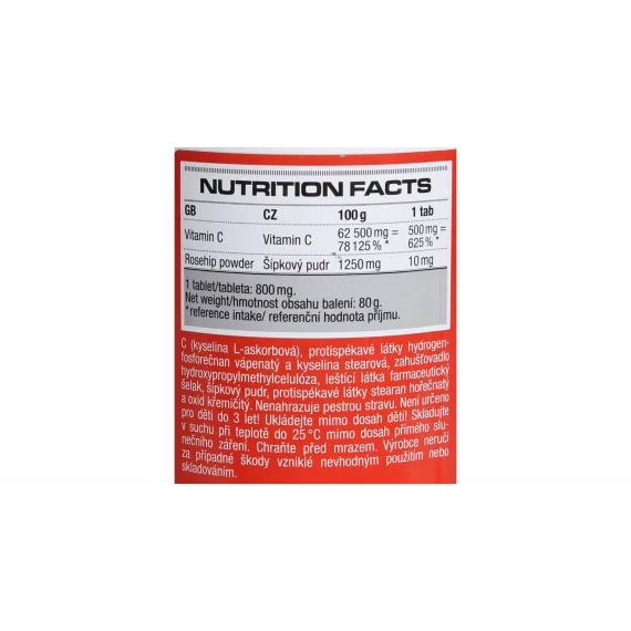 Vitamin C, 100 pastile