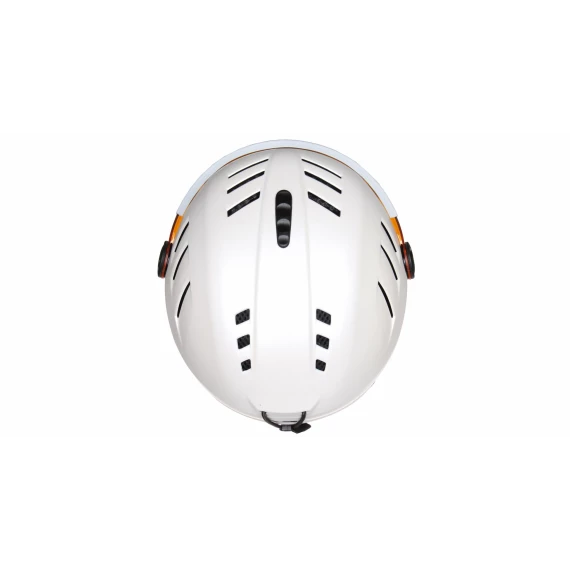 Volcano PRO casca de schi, alb perlat