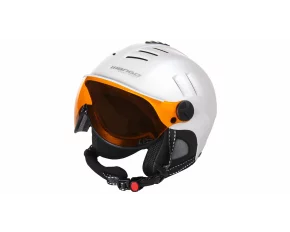 Volcano PRO casca de schi, alb perlat