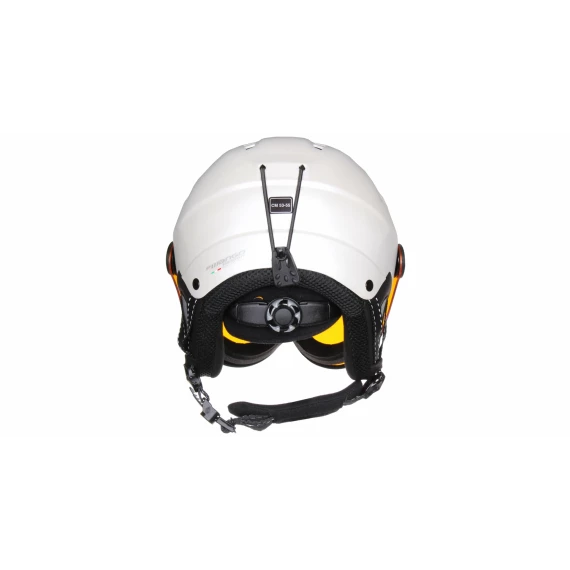 Volcano PRO casca de schi, alb perlat