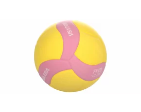 VS170W minge de volei ,roz-galbena