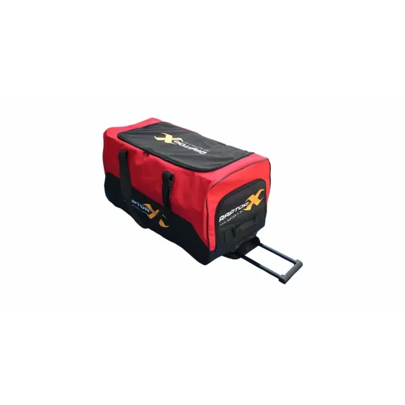 Wheel Bag Youth hockey bag with wheels black-red